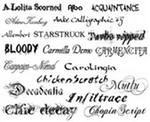 Типографские шрифты история классики